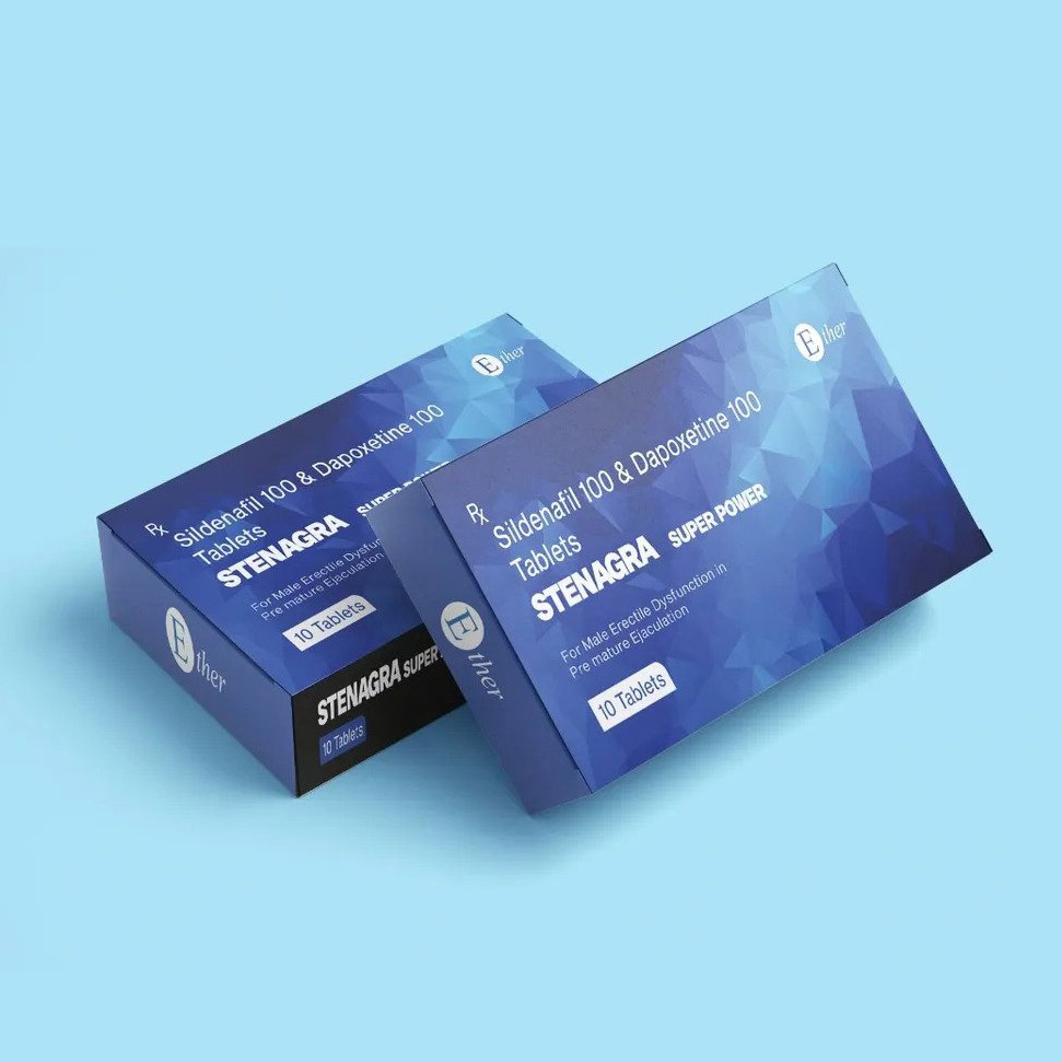 雙效威而鋼 藍鑽 Stenagra Super Power 解決陽痿與早洩的雙重挑戰